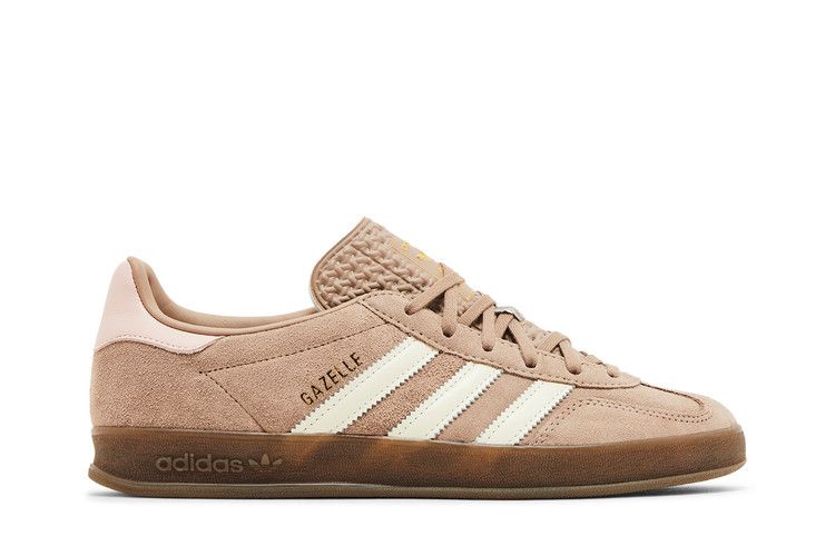 adidas Wmns Gazelle Indoor 'Chalky Brown Gum' — Chalky Brown/Off White/Sandy Pink