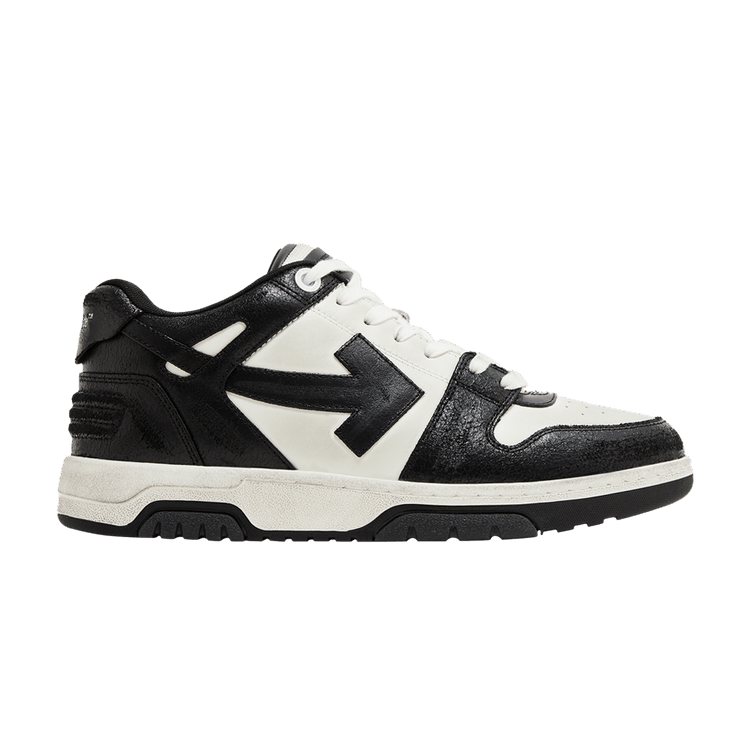 Off-White Out of Office 'Black White Distressed' — White/Black