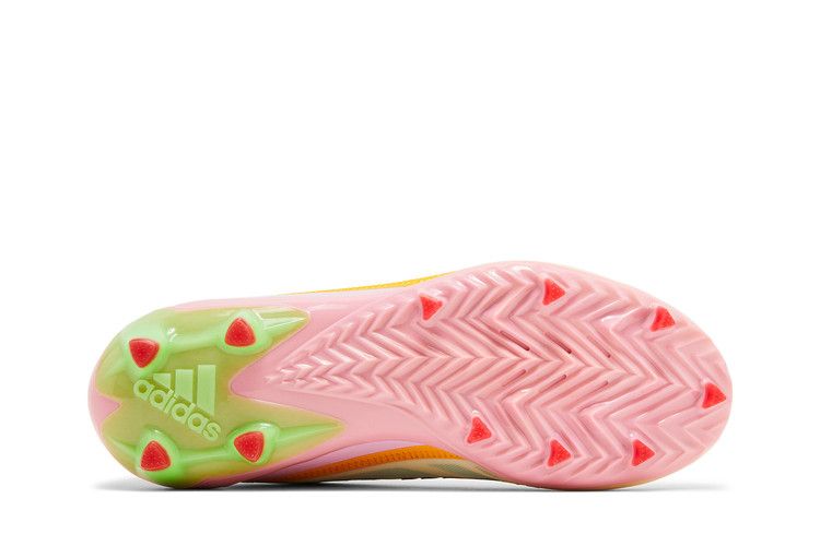 The Simpsons x adidas Adizero 12.0 'Krusty the Clown' — Off White/Deep Aqua/Bliss Pink