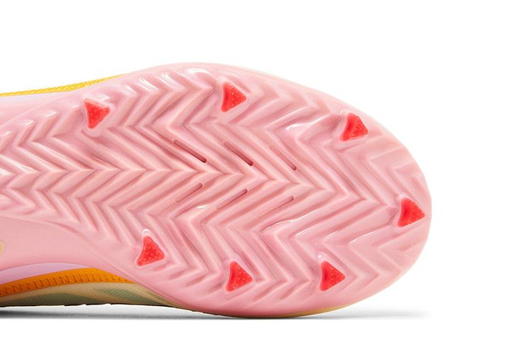 The Simpsons x adidas Adizero 12.0 'Krusty the Clown' — Off White/Deep Aqua/Bliss Pink