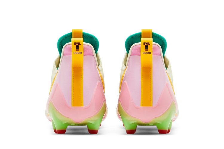 The Simpsons x adidas Adizero 12.0 'Krusty the Clown' — Off White/Deep Aqua/Bliss Pink