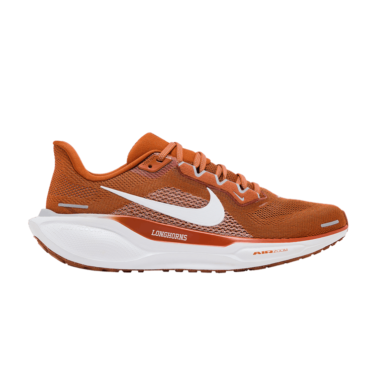 Nike Air Zoom Pegasus 41 'Texas 2024' — Desert Orange/White/Wolf Grey/White