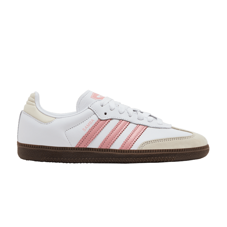 adidas Women's Samba OG 'White Wonder Mauve' — Cloud White/Wonder Mauve/Off White