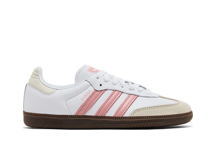 adidas Women's Samba OG 'White Wonder Mauve' — Cloud White/Wonder Mauve/Off White