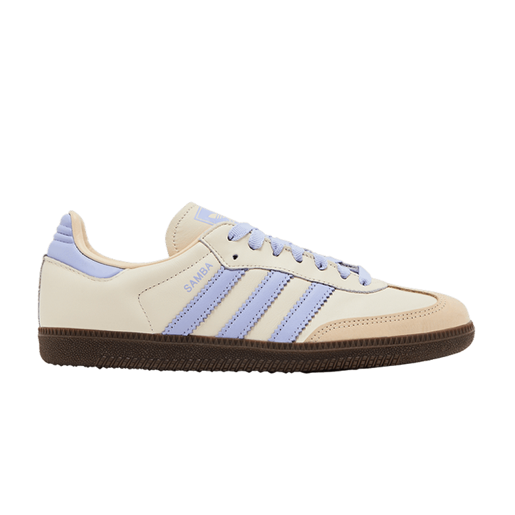 adidas Wmns Samba OG 'Cream White Violet' — Cream White/Violet Tone/Sand Strata