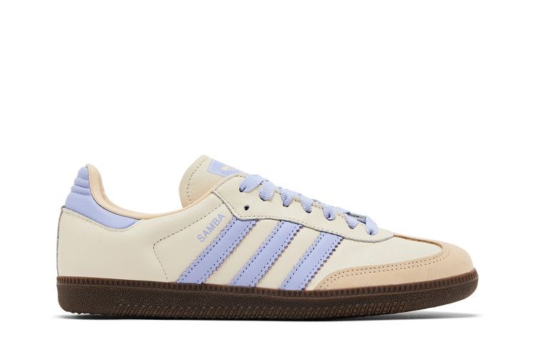 adidas Wmns Samba OG 'Cream White Violet' — Cream White/Violet Tone/Sand Strata