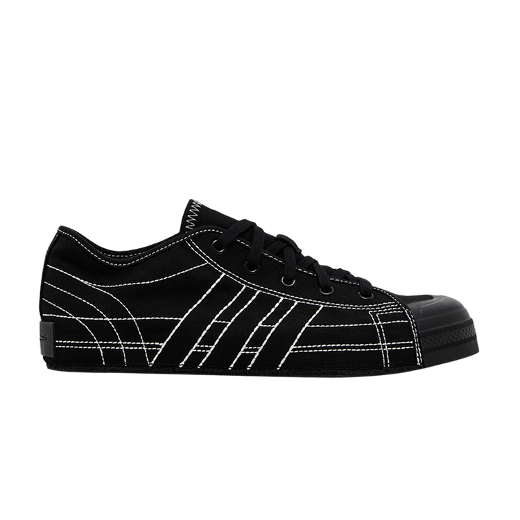 adidas Y-3 Nizza Low 'Black Off White' — Black/Black/Off White