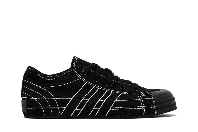 adidas Y-3 Nizza Low 'Black Off White' — Black/Black/Off White