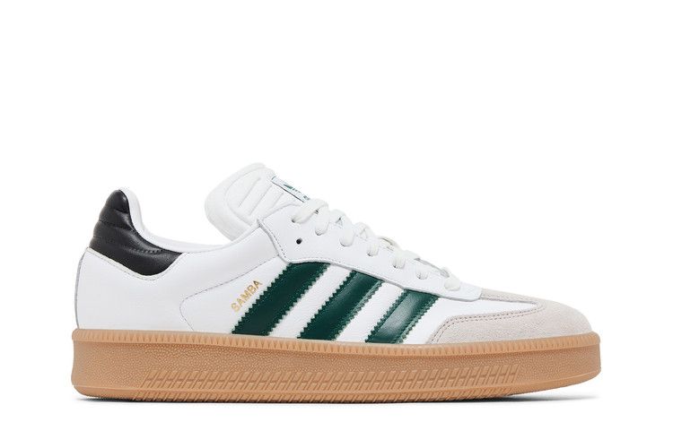 adidas Samba XLG 'White Collegiate Green Gum' — Cloud White/Collegiate Green/Pantone
