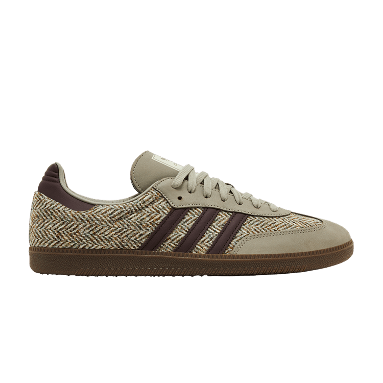 adidas Samba OG 'Tweed Pack - Wonder Beige' — Wonder Beige/Shadow Brown/Wonder White