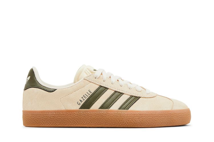 adidas Gazelle ADV 'Ecru Tint Focus Olive' — Ecru Tint/Focus Olive/Gum