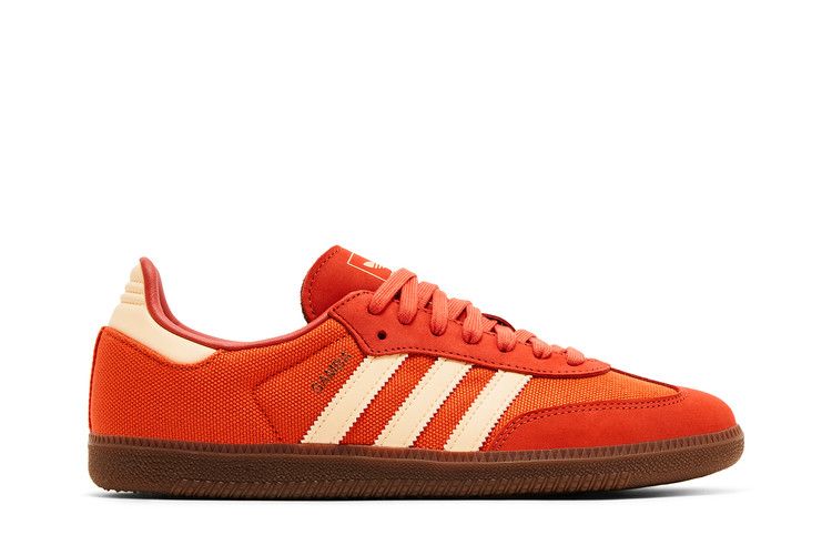 adidas Men's Samba OG 'Collegiate Orange' — Collegiate Orange/Pantone/Preloved Red
