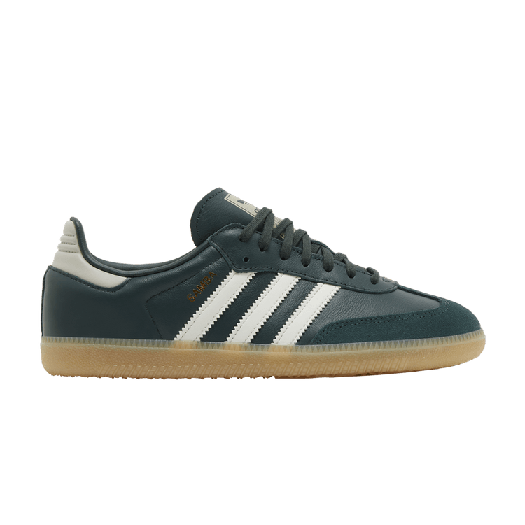 adidas Samba OG J 'Mineral Green' — Mineral Green/Off White/Putty Grey