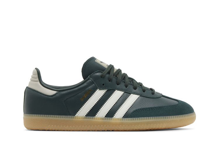 adidas Samba OG J 'Mineral Green' — Mineral Green/Off White/Putty Grey