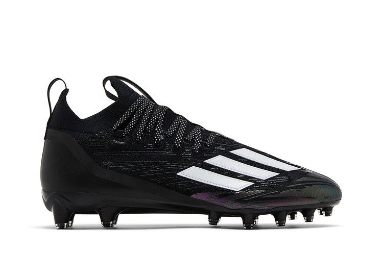 adidas Adizero Primeknit RFS Cleat 'Black Purple' — Black Purple