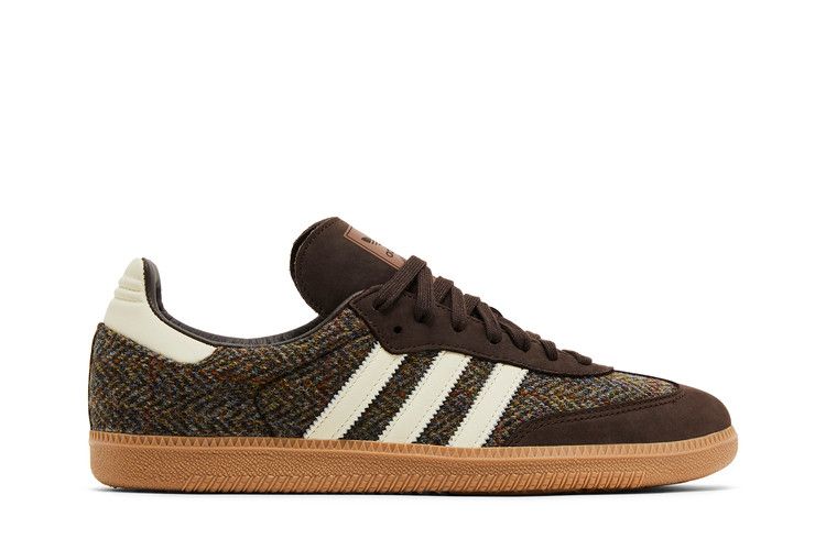 adidas Samba OG 'Tweed Pack - Dark Brown' — Dark Brown/Cream White/Gum