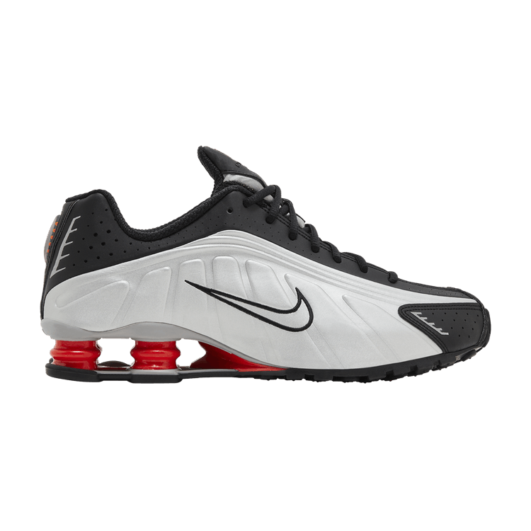 Nike Shox R4 Retro 'OG' 2024 — Black/Metallic Silver/Max Orange