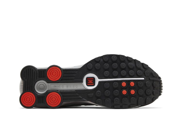 Nike Shox R4 Retro 'OG' 2024 — Black/Metallic Silver/Max Orange (5)