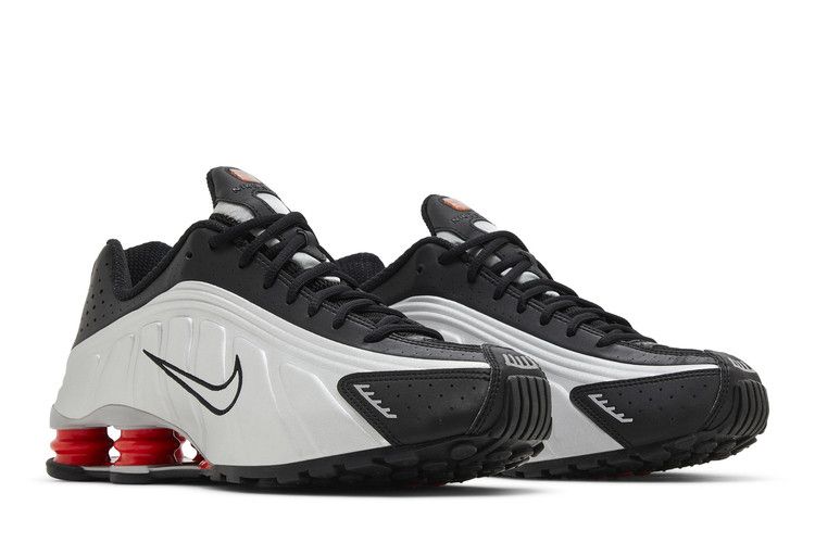 Nike Shox R4 Retro 'OG' 2024 — Black/Metallic Silver/Max Orange (9)