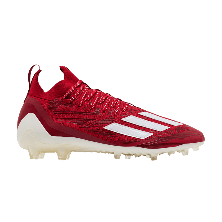 adidas Adizero Cleats 'Team Power Red' — Team Power Red/Footwear White/Team Power Red