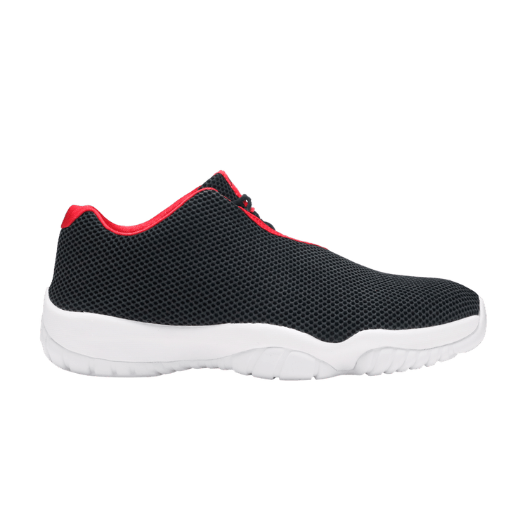 Air Jordan Future Low 'Black Red' — Black/University Red-White