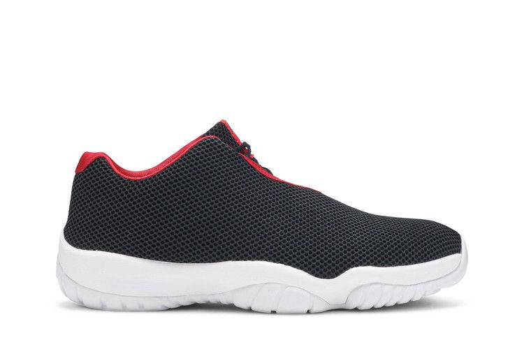 Air Jordan Future Low 'Black Red' — Black/University Red-White