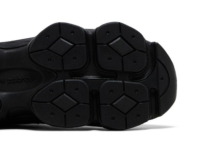New Balance 9060 Big Kid 'Triple Black Suede' — Black/Phantom