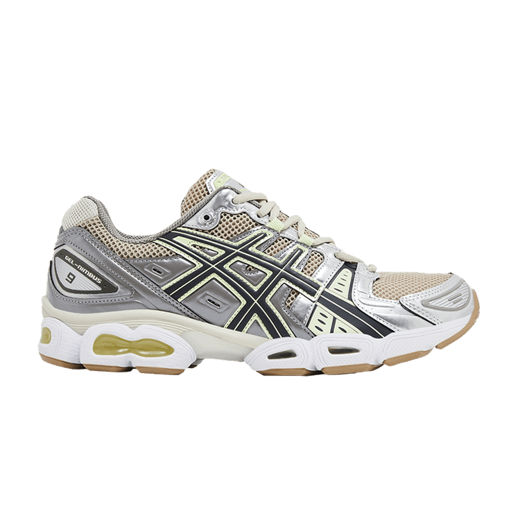 ASICS Wmns Gel Nimbus 9 'Feather Grey Green' — Feather Grey/Carrier Grey
