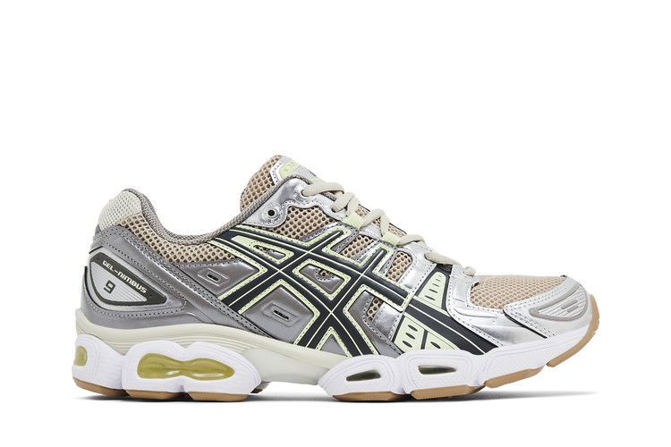 ASICS Wmns Gel Nimbus 9 'Feather Grey Green' — Feather Grey/Carrier Grey