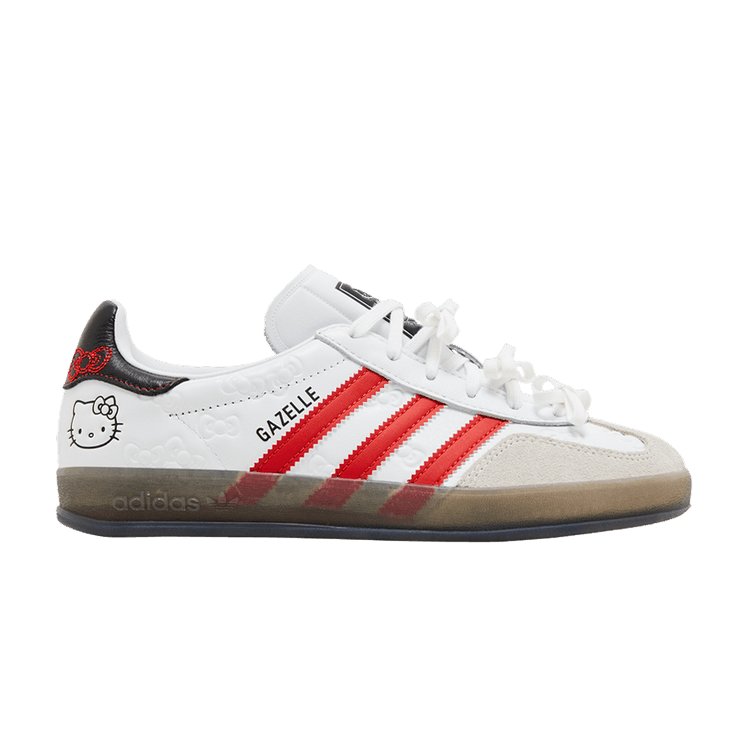Hello Kitty x adidas Wmns Gazelle Indoor '50th Anniversary' — Cloud White/Red/Core Black