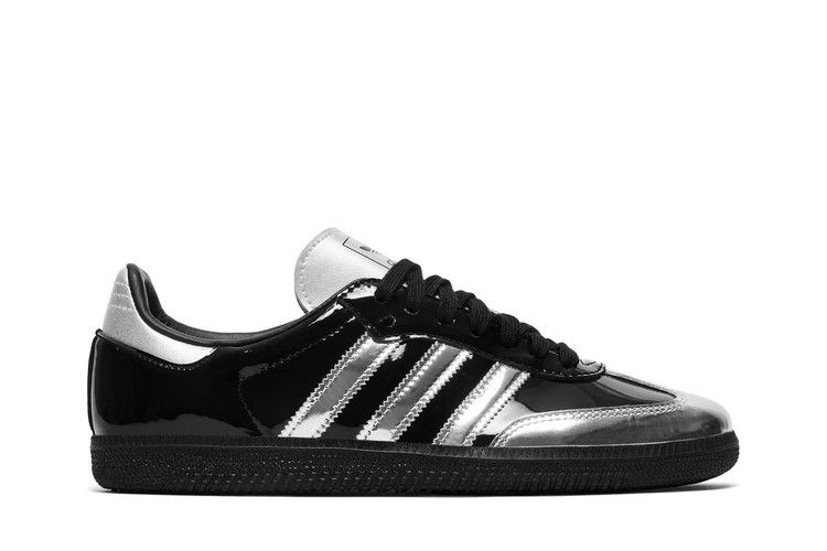 atmos x adidas Samba 'Tuxedo' — Core Black/Metallic Silver/Core Black