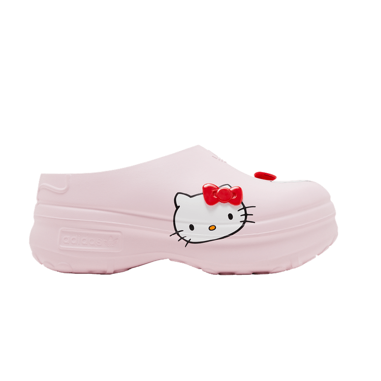 Hello Kitty x adidas Wmns Adifom Stan Smith Mule '50th Anniversary Pack - Clear Pink' — Clear Pink/Clear Pink/Red