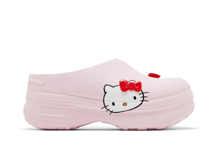 Hello Kitty x adidas Wmns Adifom Stan Smith Mule '50th Anniversary Pack - Clear Pink' — Clear Pink/Clear Pink/Red