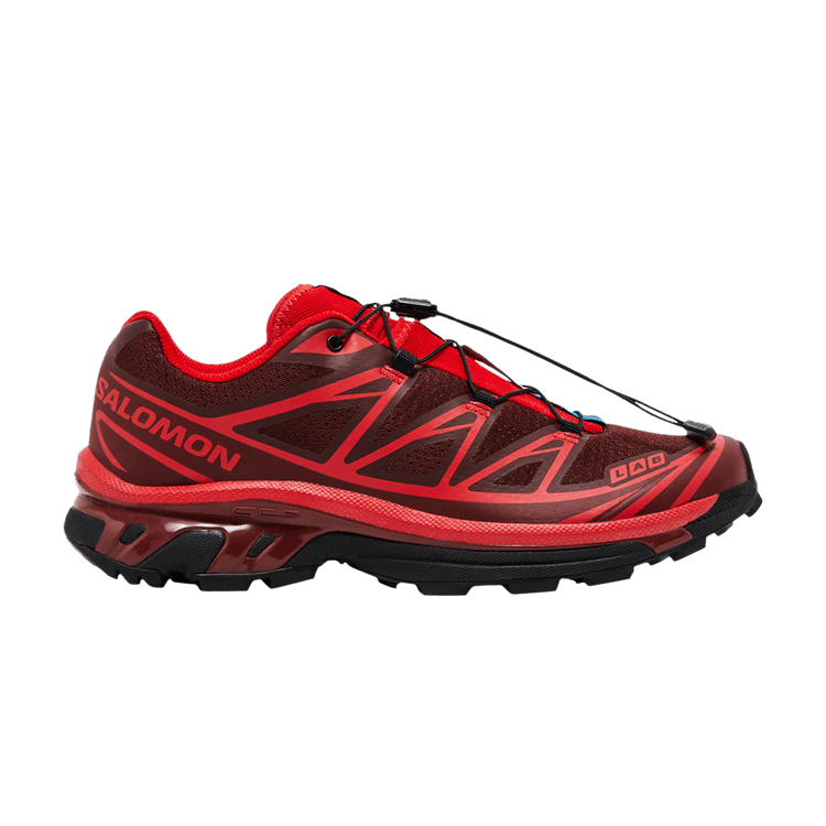 Salomon XT-6 'Rum Raisin Fired Brick' — Rum Raisin/High Risk Red/Fired Brick