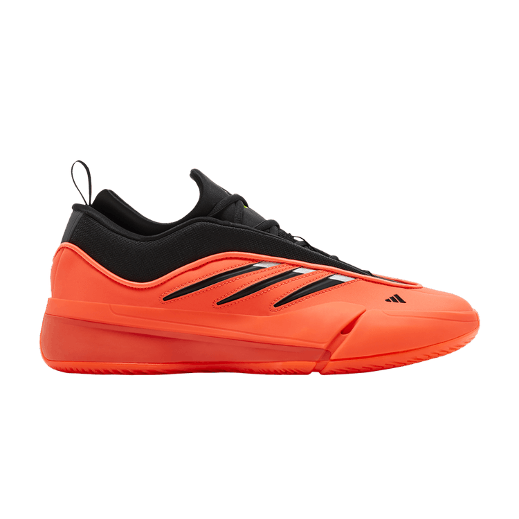 adidas Dame 9 'Solar Red' — Solar Red/Core Black/Lucid Lemon