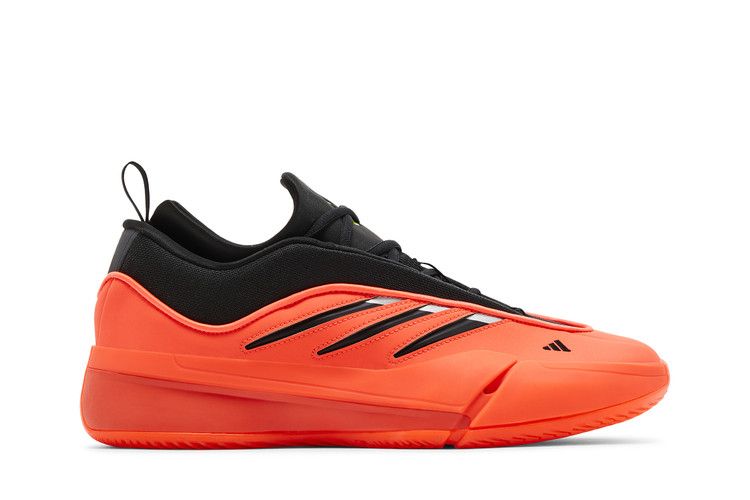 adidas Dame 9 'Solar Red' — Solar Red/Core Black/Lucid Lemon