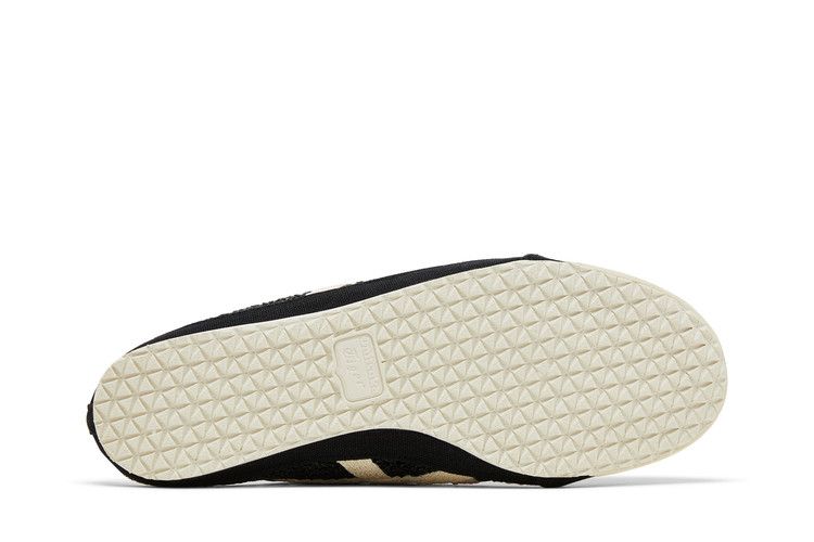 Onitsuka Tiger Mexico 66 Sabot 'Black Cream' — Black/Cream