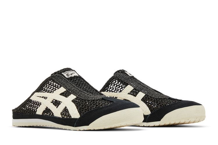 Onitsuka Tiger Mexico 66 Sabot 'Black Cream' — Black/Cream