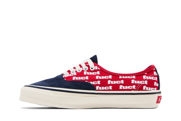 FUCT x Slam Jam x Vans Authentic Reissue 44 LX 'Red Marshmallow' — Red/Marshmallow