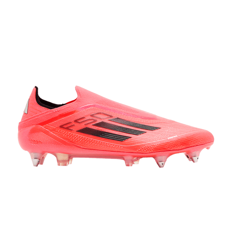 Adidas Adizero F50 Elite Laceless SG 'Vivid Horizon Pack' — Turbo/Aurora Black/Platinum Metallic