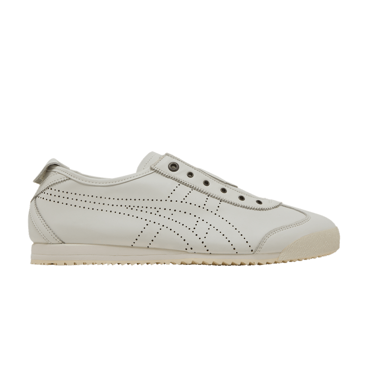 Onitsuka Tiger Mexico 66 SD Slip-On 'Punched Stripes - Cream' — Cream/Cream