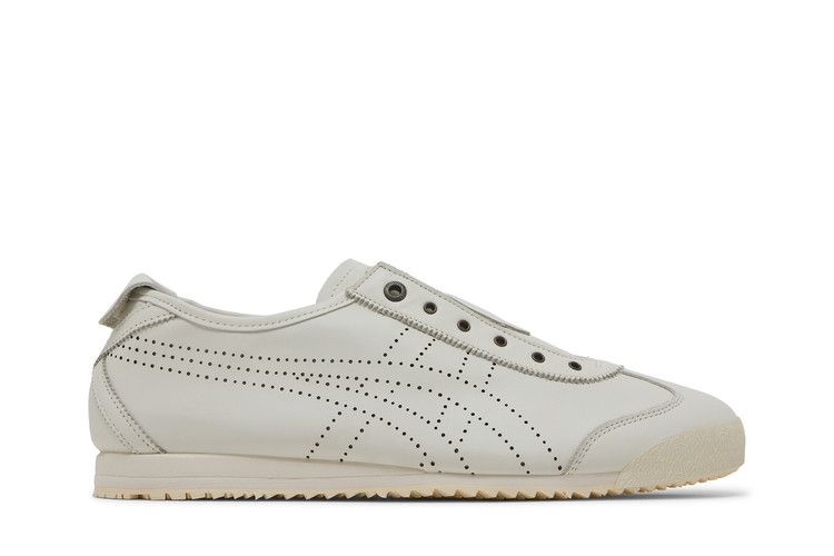 Onitsuka Tiger Mexico 66 SD Slip-On 'Punched Stripes - Cream' — Cream/Cream