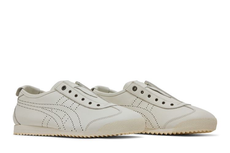 Onitsuka Tiger Mexico 66 SD Slip-On 'Punched Stripes - Cream' — Cream/Cream