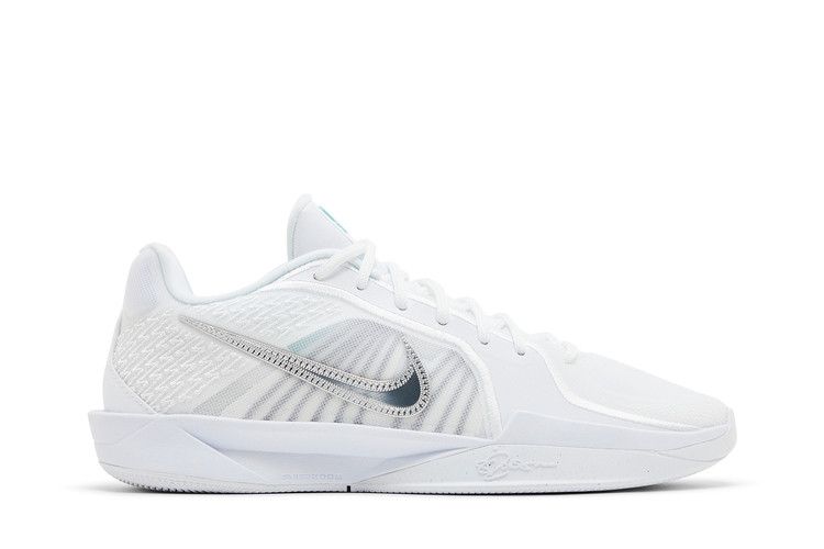 Nike Wmns Sabrina 2 'White Noise' — White/Metallic Silver/Summit White/Glacier Blue (2)