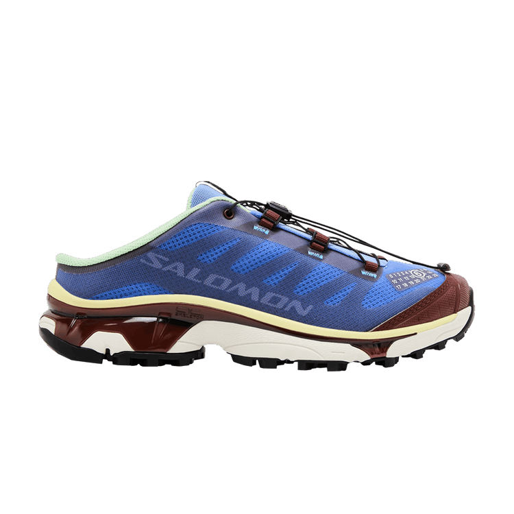 MM6 Maison Margiela x Salomon XT-4 Mule 'Ultramarine Rum Raisin' — Ultramarine/Rum Raisin/Yellow Iris