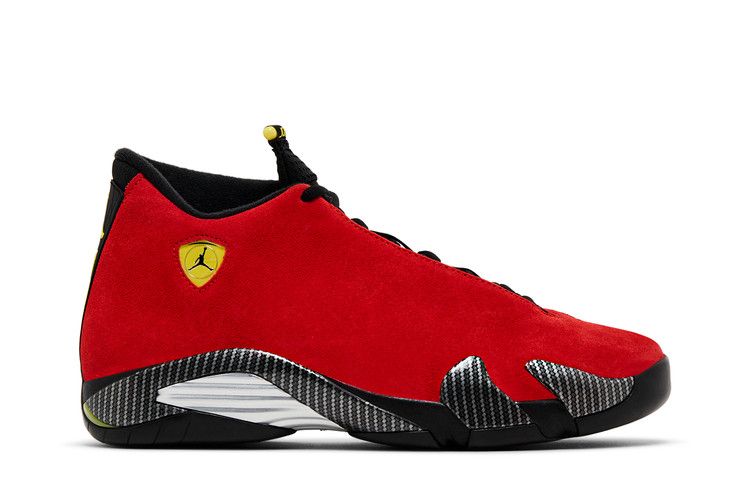 Air Jordan 14 Retro 'Ferrari' 2025 — Challenge Red/Black/Vibrant Yellow/Anthracite