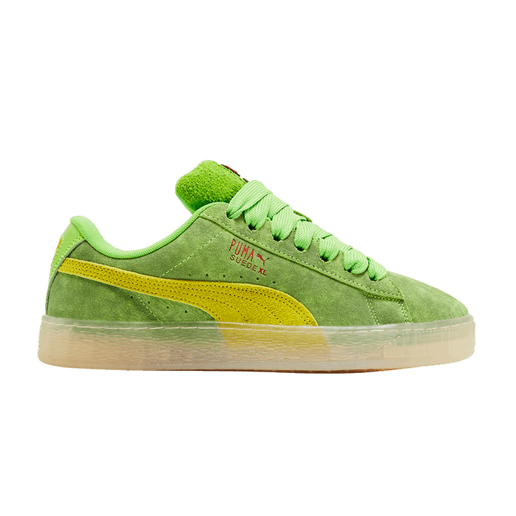 Ghostbusters x Puma Suede XL 'Slimer' — Green/Lime Smash/Warm White