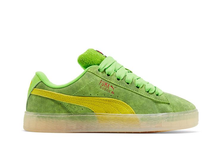 Ghostbusters x Puma Suede XL 'Slimer' — Green/Lime Smash/Warm White