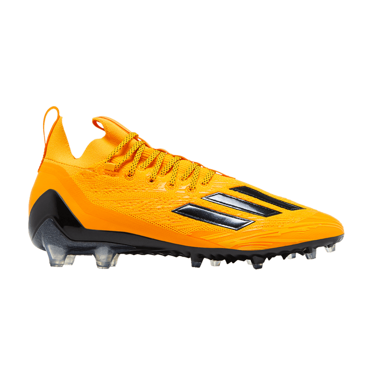 Adidas Adizero Primeknit Cleats 'Collegiate Gold' — Collegiate Gold/Core Black/Collegiate Gold