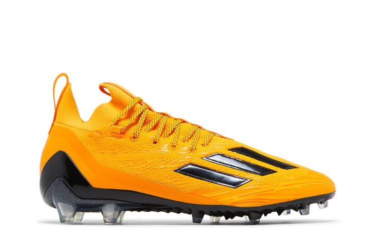 Adidas Adizero Primeknit Cleats 'Collegiate Gold' — Collegiate Gold/Core Black/Collegiate Gold